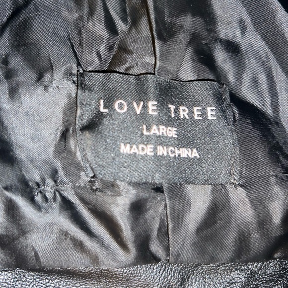 Faux Fur Leather Jacket - Picture 4 of 5